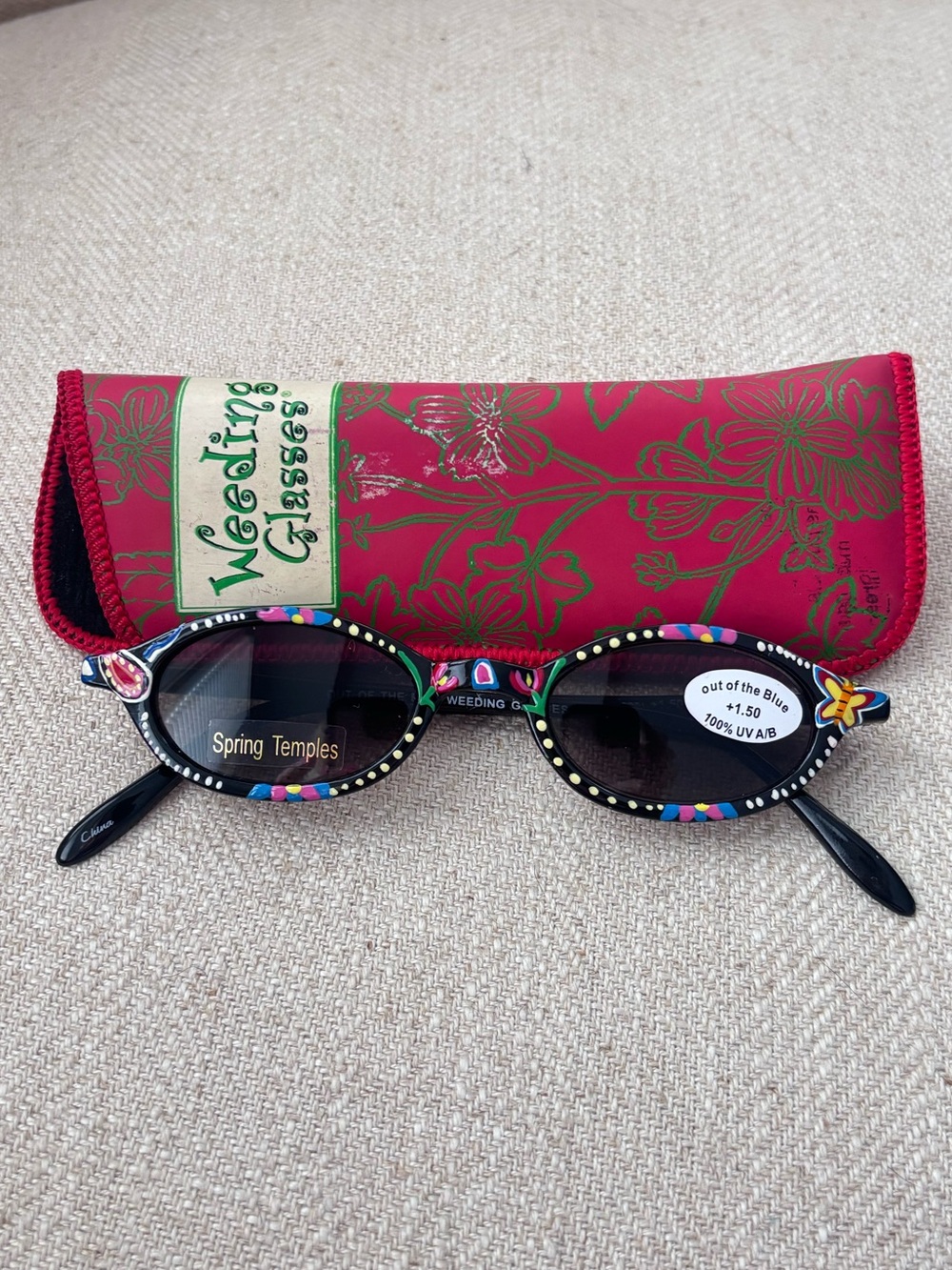“Out of the Blue” Sun Tint Reading Glasses | +1.50
